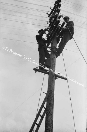 REPAIRING TELEPHONE WIRES